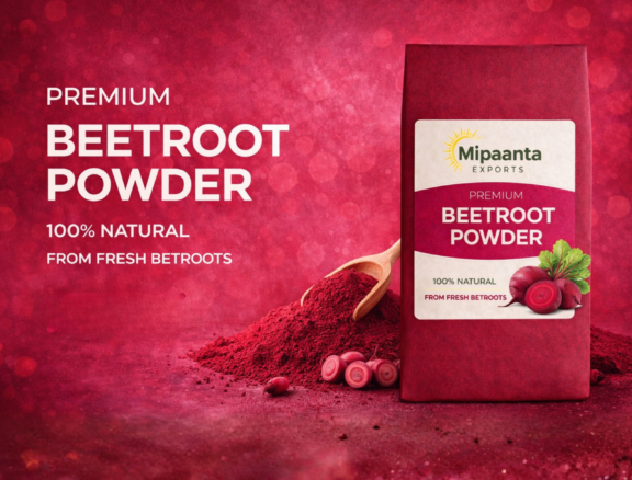 Our beetroot powder is made from carefully selected beetroots, naturally processed to preserve vibrant color, rich nutrients, and earthy flavor—offering a wholesome and natural boost for healthy food and beverage choices.